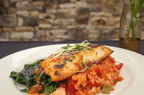 Apricot-Glazed Salmon