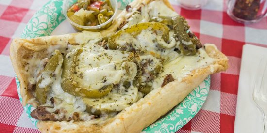 Chee-zee Beef Sandwich