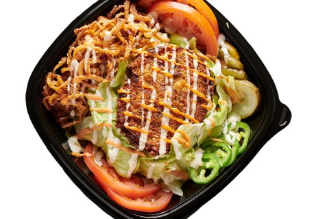 Salad Beyond Burger Bowl