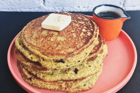 Vegan Golden Milk Pancakes