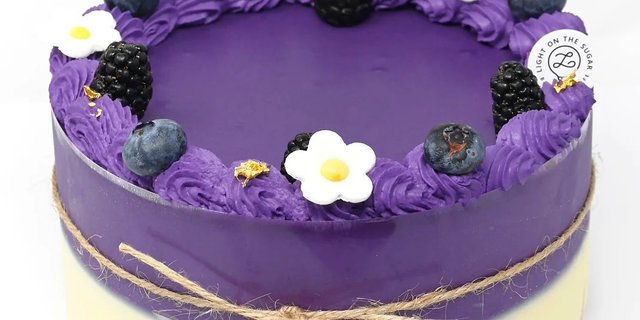 Ube Tiramisu Cake