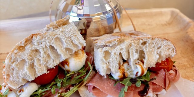 Prosciutto & Arugula Sandwich Sliders