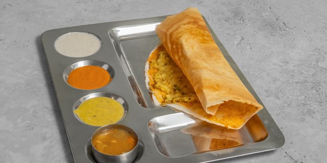 Ghee Roast Masala Dosa