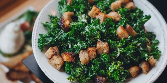 Kale Caesar Salad