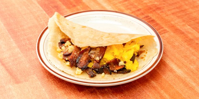 Bacon, Egg & Cheese Taco