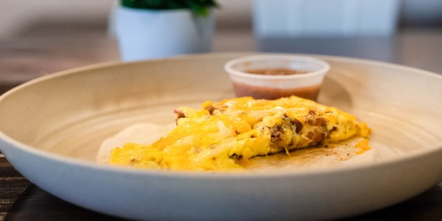 Steak Egg & Cheese Taco