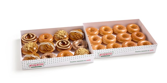 Autumn Seasonal Dozen + Original Glazed® Dozen Duo