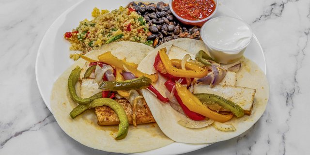 Vegetarian Fajitas Boxed Lunch