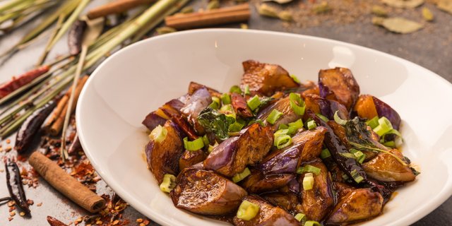 Eggplant & Garlic