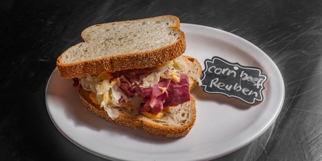 Corned Beef Reuben Hot Sandwich