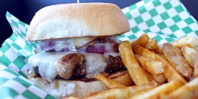 Mushroom & Swiss Burger