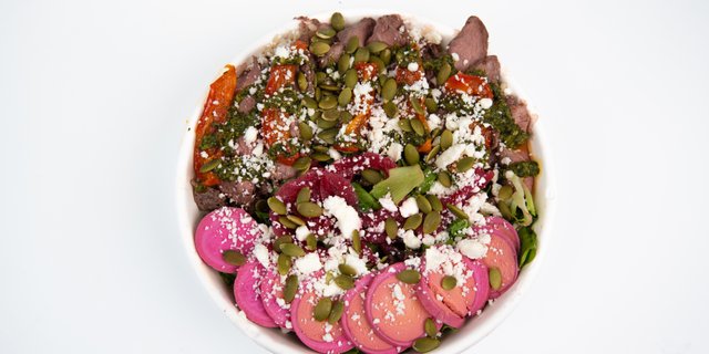 Harvest Kitchen Steak Bowl Tray