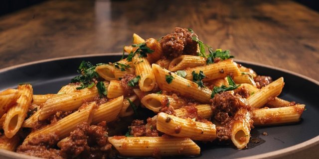 Famous Ziti Bolognese Pasta