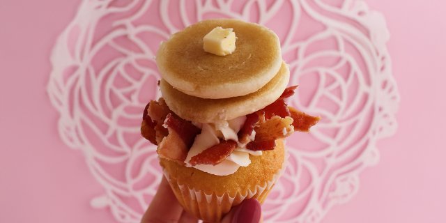 Maple Bacon Cupcake