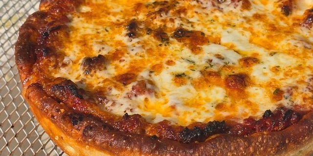Cheese Deep-Dish Pizza