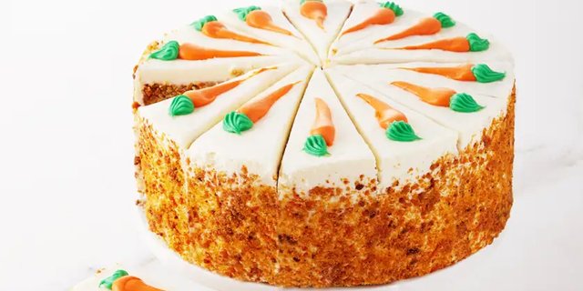 Fresh Whole 12" Carrot Cake