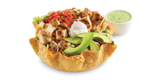 Double Chicken Tostada