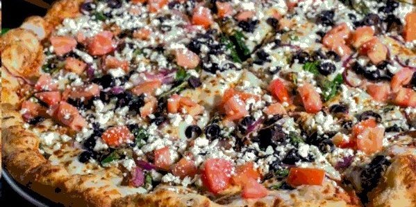 Greek Veggie Pizza
