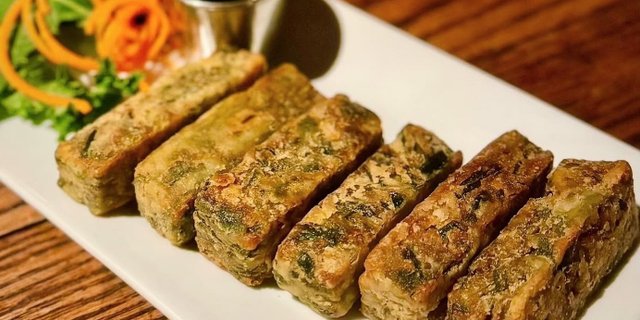 Crispy Chive Pancake