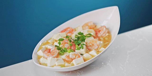 Shrimp w/ Silken Tofu