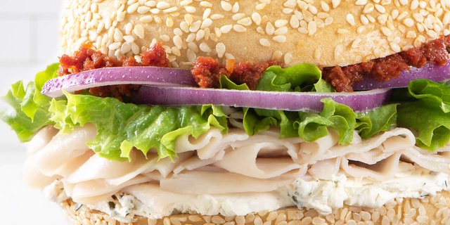 Extra Bagel Sandwich