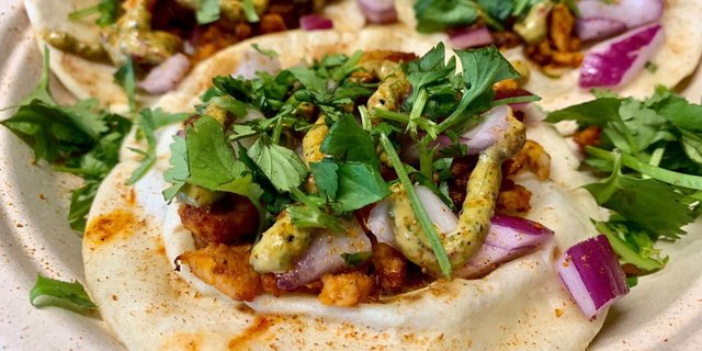 Tandoori Chicken Tacos