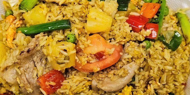 Pineapple Fried Rice Tray