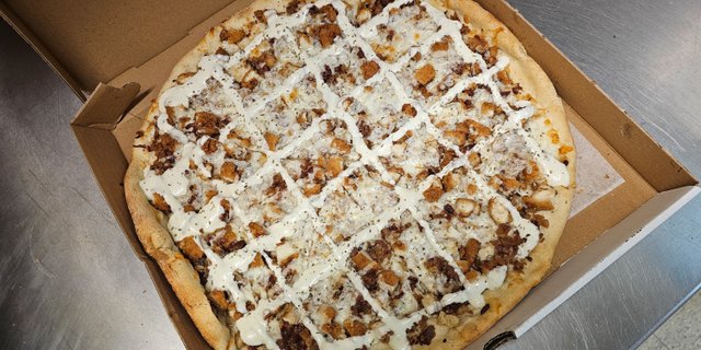 Chicken Bacon Ranch Pizza