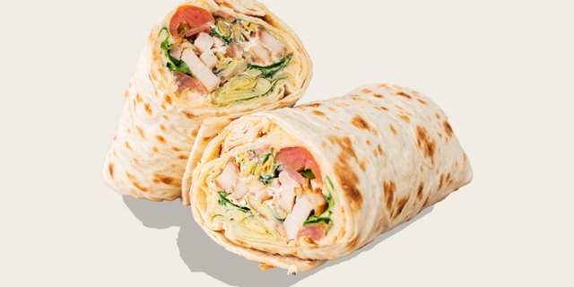 Moroccan-Spiced Chicken Wrap