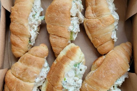 Chicken Salad Mini Croissants