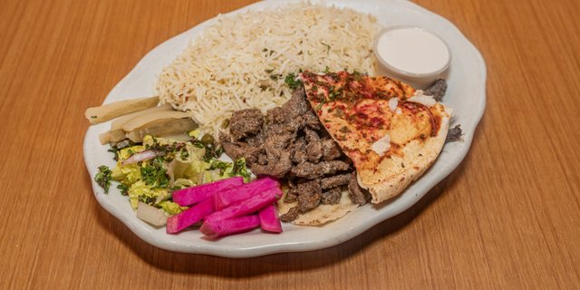 Beef Shawarma Platter