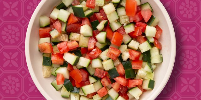 Cucumber & Tomato Salad