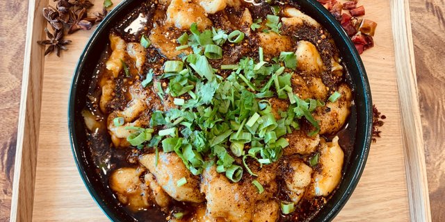 Soft Tofu Fish Fillet in Chili Sauce