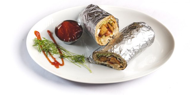 Tandoori Paneer Tikka Wrap