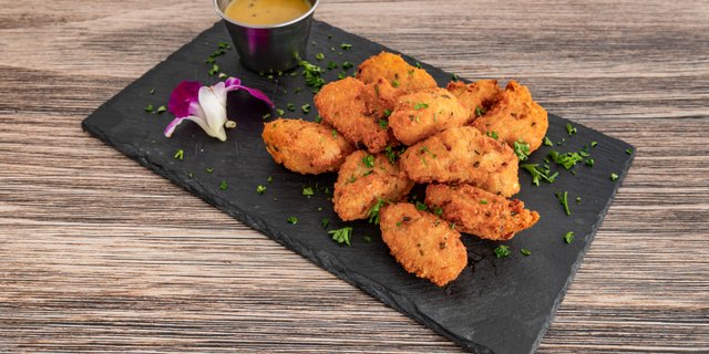 Taro Fritters