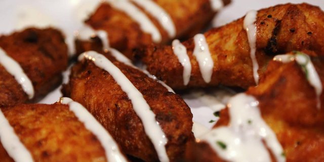 Flame Baked Chicken Wings
