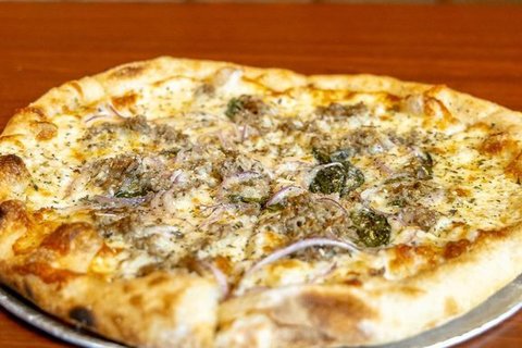 Sausage Bianco Pizza