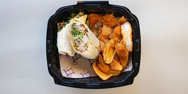 Kale Chicken Caesar Wrap Box