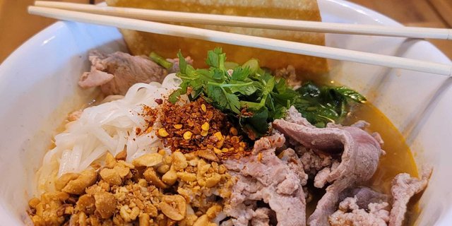 Spicy Pork Noodle Soup
