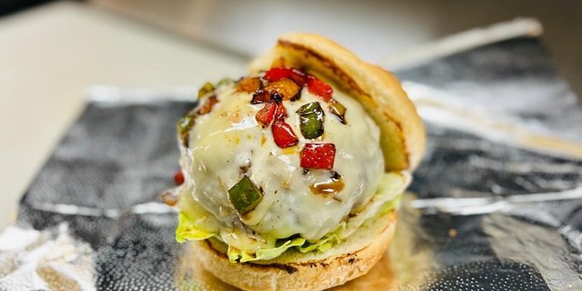 Valkyrie Stuffed Burger