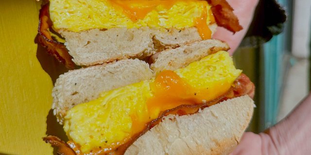 Bacon, Egg & Cheese Sandwich Platter