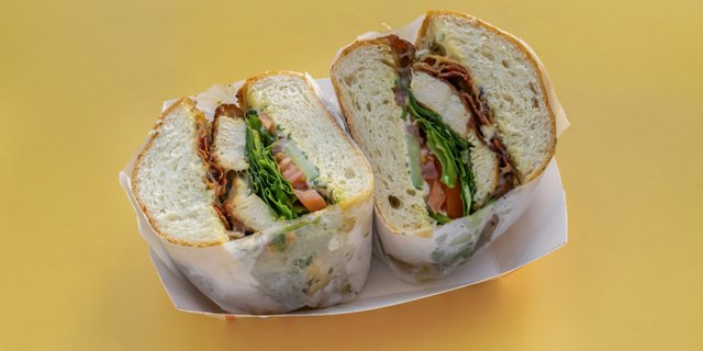 Grilled Chicken Melt Sandwich