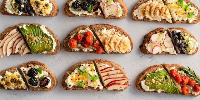 Assorted Ricotta Toasts