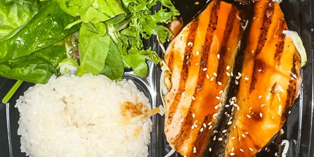 Salmon Teriyaki Rice Box