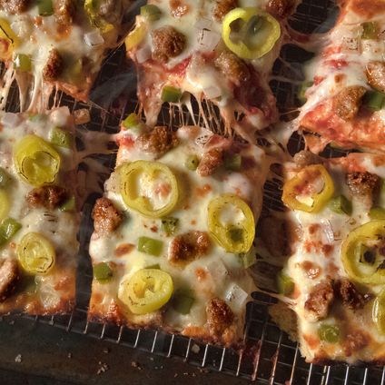 Eugene Supreme Party Tray Pizza