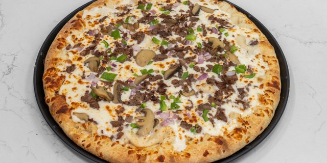 Steak & Cheese Pizza