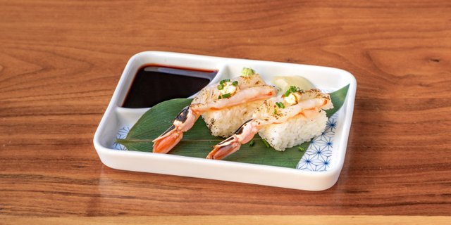 Aburi Shrimp Sushi