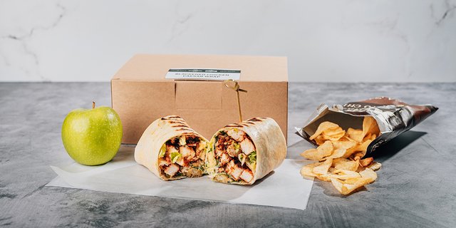 Blackened Chicken Caesar Wrap Box Lunch