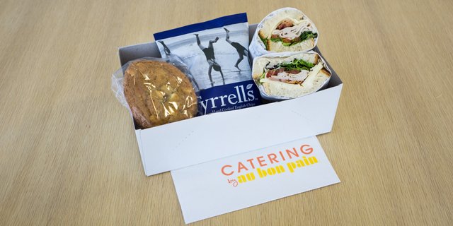 Au Bon Pain Catering - Deluxe Sandwich Lunch Box - Order Online