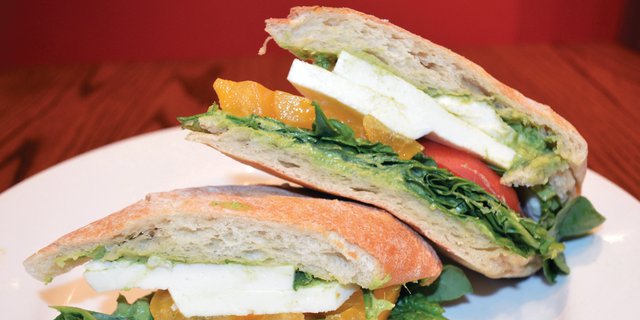 Caprese Sandwich Lunch Box